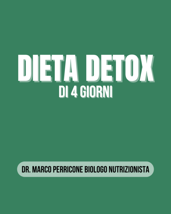 DIETA DETOX 4 GIORNI