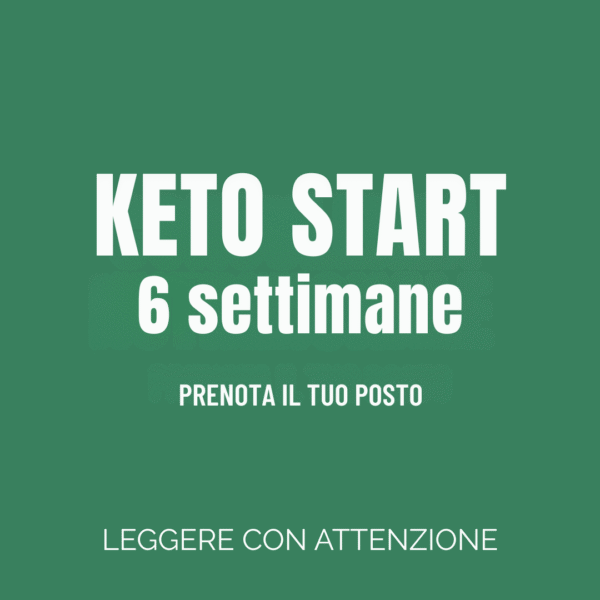KETO START 6 SETTIMANE
